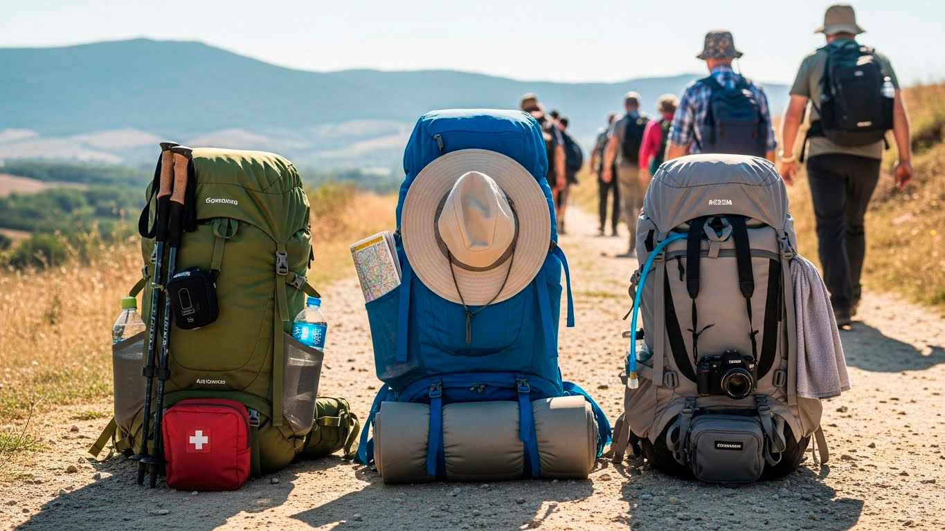 Mochilas perfectas para el Camino de Santiago. ¿Qué mochila elegir?